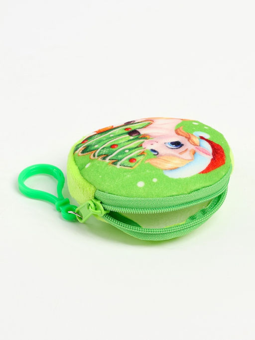 Цена за 10 шт. Кошелёк детский «Лошадки», плюшевый, МИКС