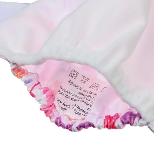 Трусики-подгузник, многоразовый, Перья - Крошка я фото 8