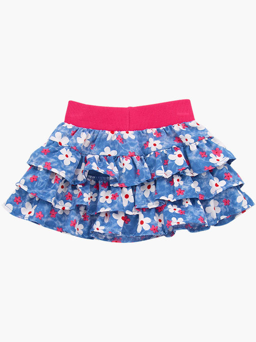 Юбка UD 6436 цветы - Mini maxi фото 4