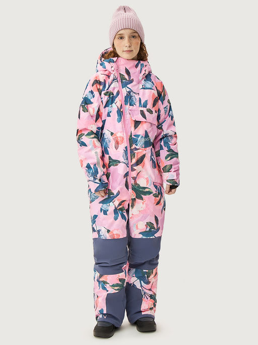 Комбинезон 8з1825 розовый/инжир