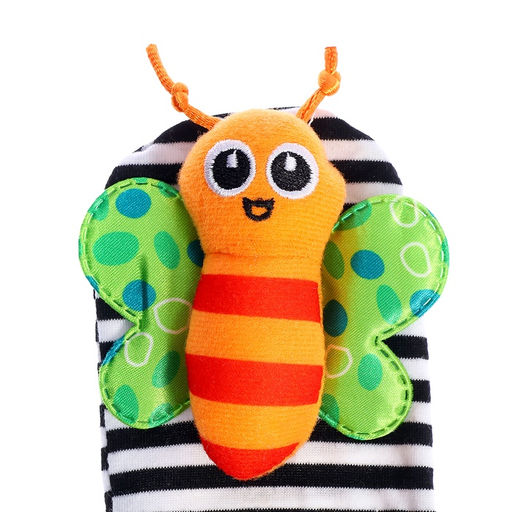 Погремушки детские «Носочки и браслетики», набор 4 шт.