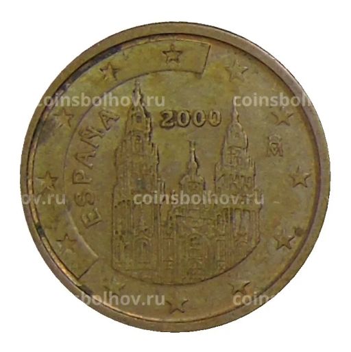 2 евроцента 2000 года Испания