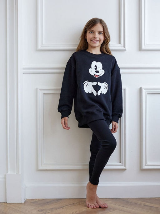 Свитшот мики 4690 - Радужный Хлопок фото 2