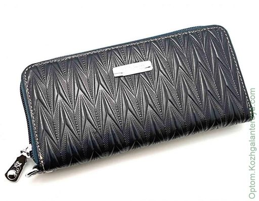 Женский кожаный кошелек на молнии Sergio Valentini СВ 3192-2023