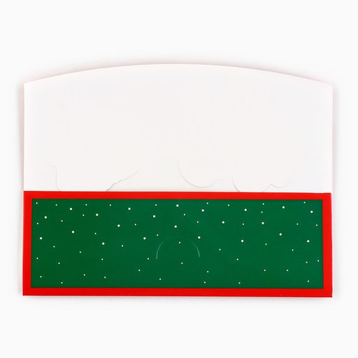 Цена за 5 шт. Конверт для денег фигурный «С Новым годом», 17.5×8 см