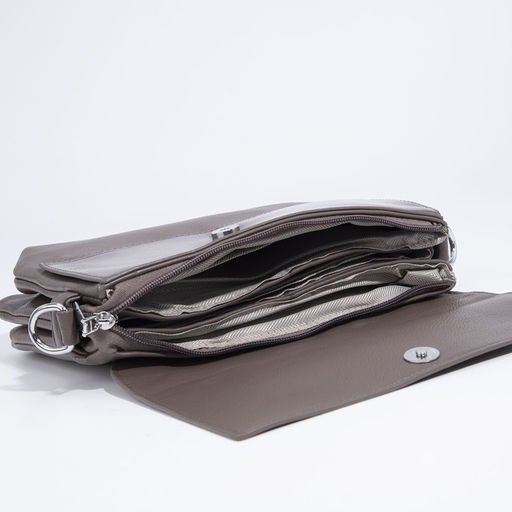 Сумка-мессенджер на молнии, цвет бронзовый - Simaland фото 7