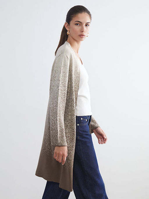 ?al Yaka Desenli Kad?n Triko H?rka