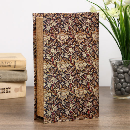 Шкатулка книга - сейф Чертополох, дерево, 21?13?5 см