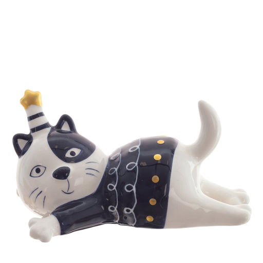 Фигурка декоративная "Кот", L12 W8 H7,5 см, 2в.