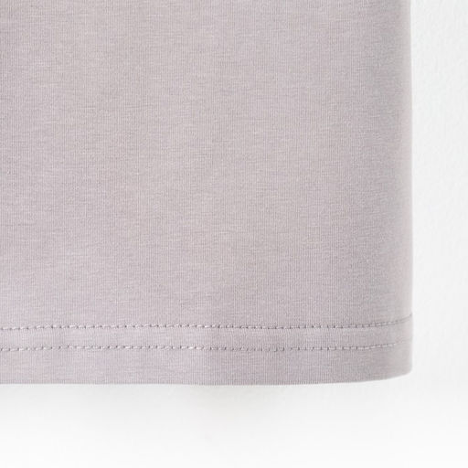 Футболка женская MINAKU: Basic line, серая, размер 44