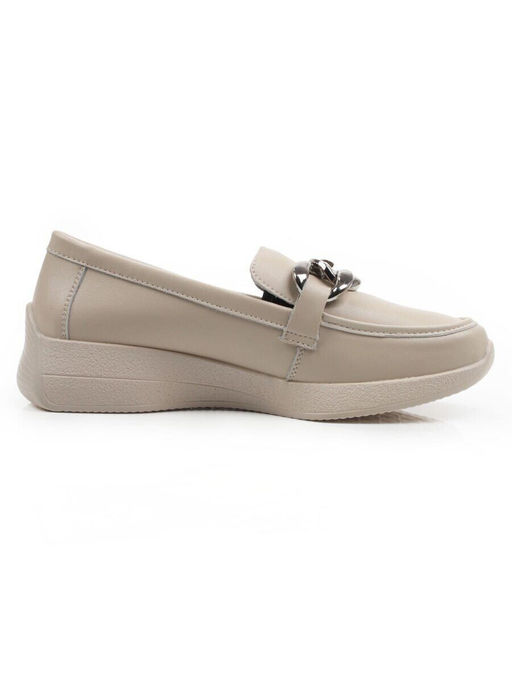 06-YG107-2 BEIGE Туфли женские (натуральная кожа)