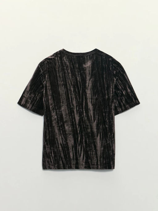 Футболка с коротким рукавом из бархата / Zarina