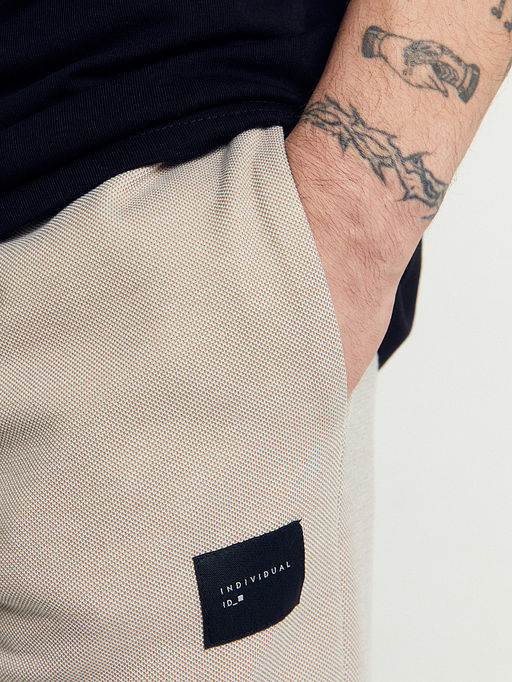 Шорты мужские в бежевом цвете - Mark formelle фото 6