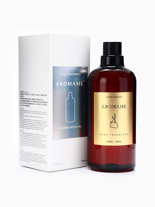 Набор диффузор ароматический Aromame, французская лаванда, 500 мл, прямоугольная банка