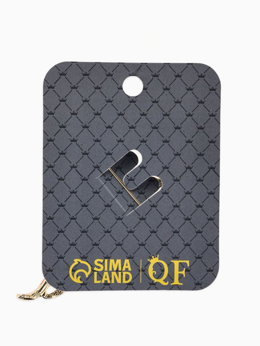 Брошь «Феникс» , цветная в золоте