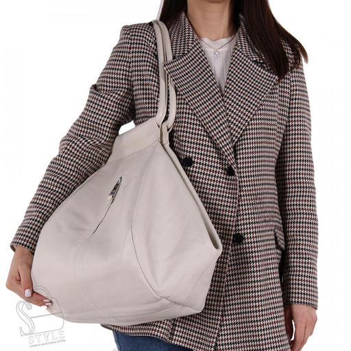 Сумка женская кожаная 18227 beige Polina&Eiterou в Новосибирске  фото 2