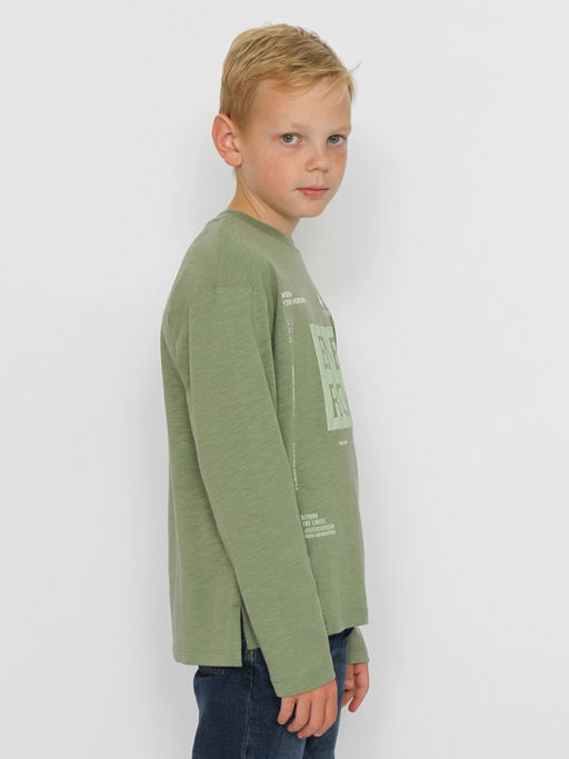 CRB wear/CWJB 63667-35-383 Джемпер для мальчика,хаки/Ex.Cherubino  фото 2
