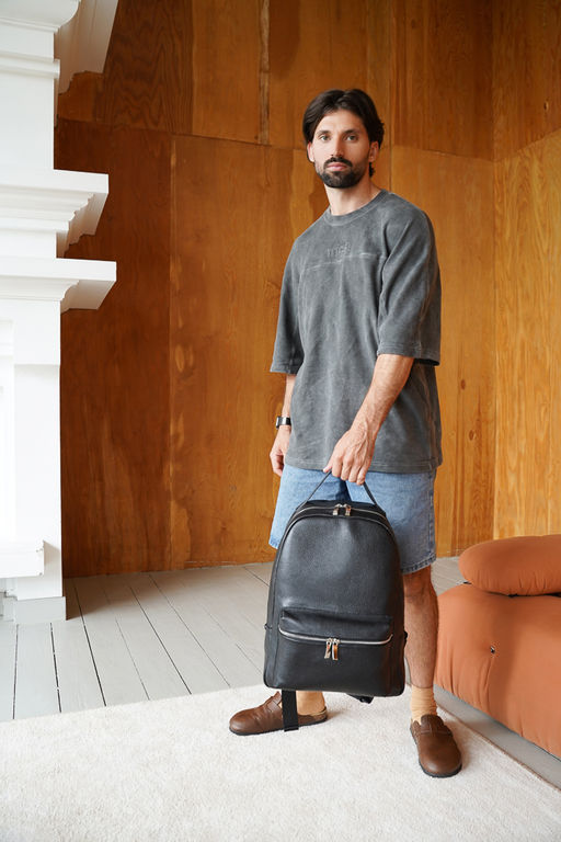 Сумка мужская Ц-573.1 черный - Protege фото 8