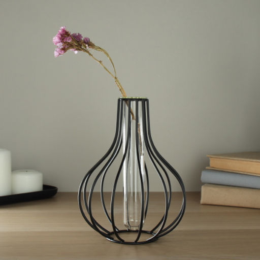 Цена за 1 шт. Ваза для цветов 16х12 см / WC-1032 /уп 60/ - Галеонтрейд фото 3