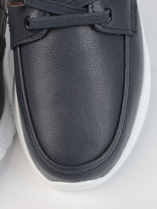 03-ZL-8861-1 NAVY Полуботинки женские (натуральная кожа)