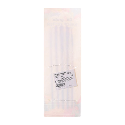 Набор кистей для рисования, нейлон, 5 штук: № 2, 4, 10, 12, 6, круглые, плоские, международный размер