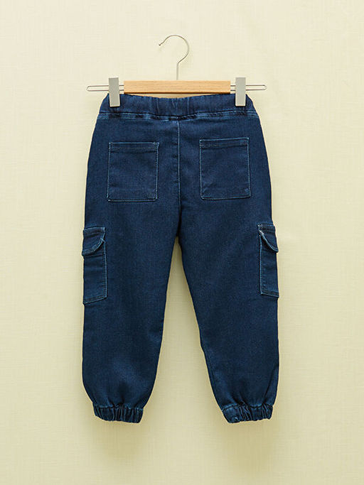 Beli Lastikli Basic Erkek Bebek Jogger Jean Pantolon - Waikiki фото 3