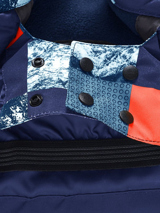 Горнолыжный костюм для мальчика темно-синего цвета 9327TS - Valianly фото 10