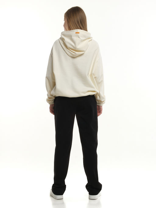 Комплект для девочки 22-7496 молочный|черный