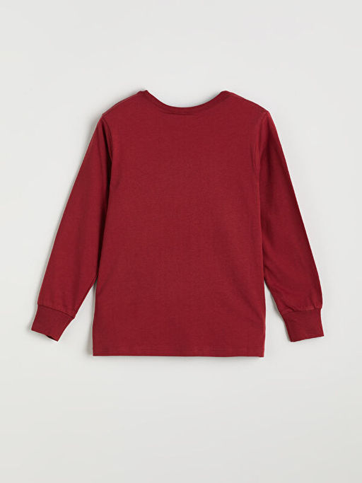 Bisiklet Yaka Harry Potter Bask?l? Erkek ?ocuk Pijama Tak?m?