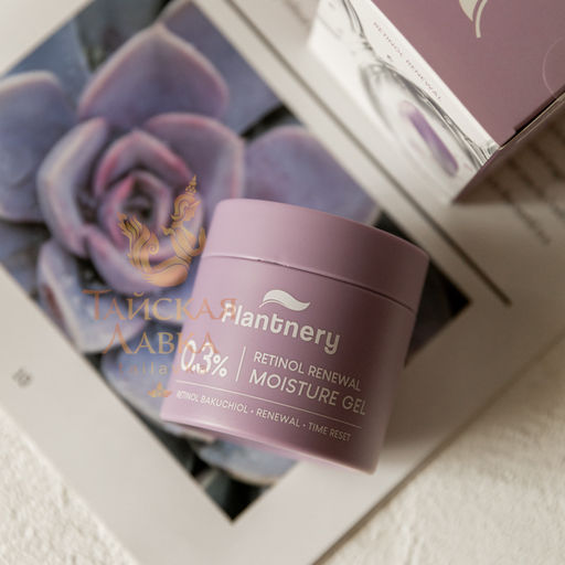 Гель д/лица Увлажняющий с Бакучиолом и Ретинолом PLANTNERY 60 гр  фото 5