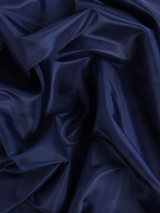 Цена за 200 шт. Подкладочная ткань таффета, 190Т, ширина 150 см, 200 м, полиэстер, тёмно-синяя
