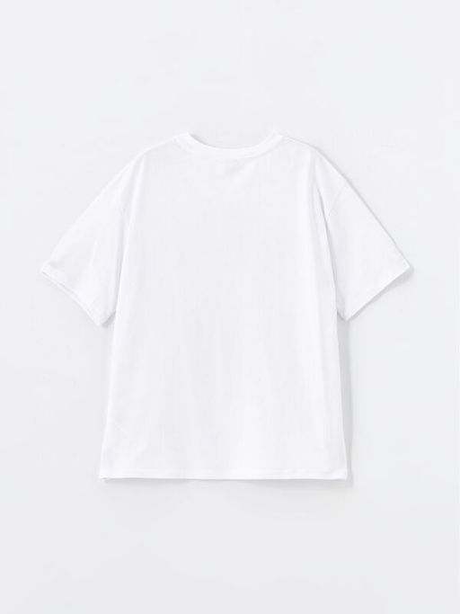 Bisiklet Yaka K?z ?ocuk Ti??rt