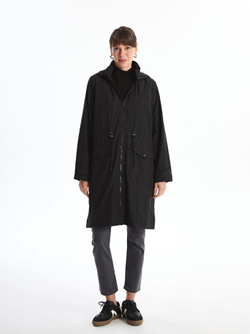 Kad?n Kap??onlu D?z Ya?murluk - Waikiki фото 2