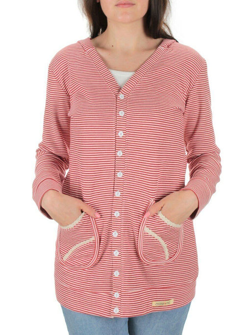 TA04008 RED Кардиган женский (100% хлопок)
