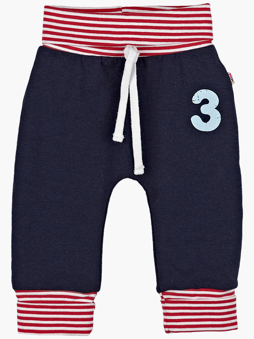 Бриджи на резинке для малышей UD 0983 синий - Mini maxi фото 4