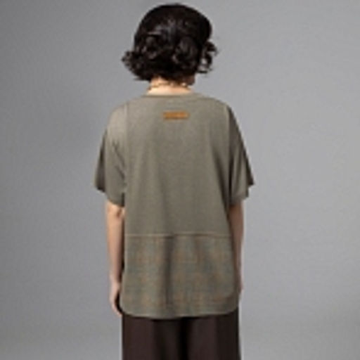 Футболка с акцентными строчками, Стальной взгляд - Charutti фото 15