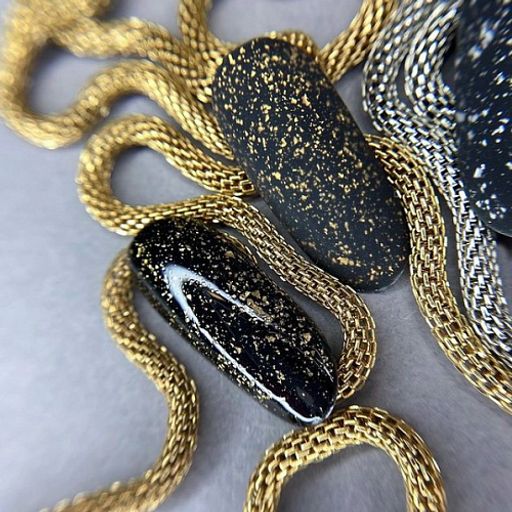 Gold Flake Топ прозрачный с золотыми хлопьями без л/с. - Patrisa nail фото 2