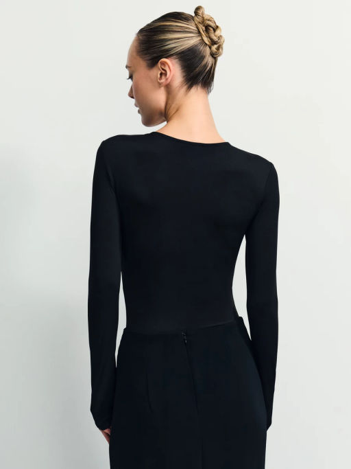 Базовое боди с длинным рукавом / Zarina