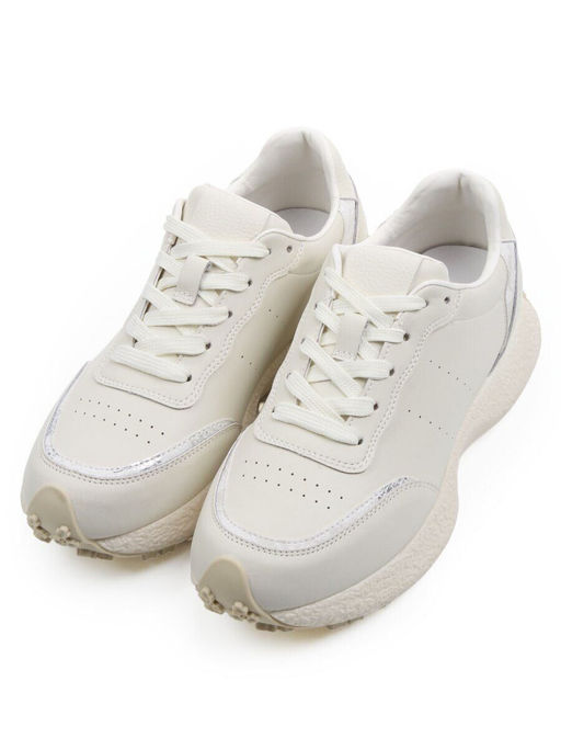 03-A101-2 MILK Кроссовки женские (натуральная кожа)