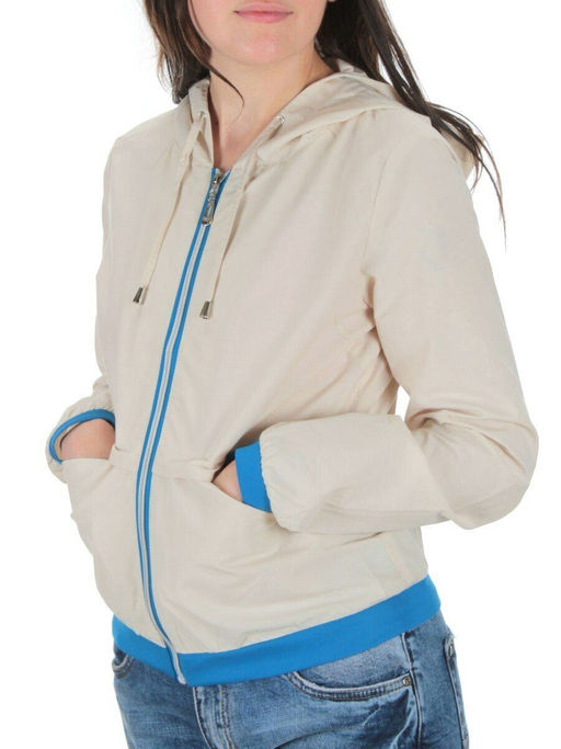 C-86 BEIGE Ветровка женская (100% полиэстер) - Фабричный китай фото 3