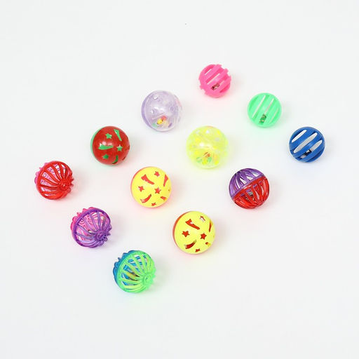 Цена за 60 шт. Шарик для кошек в ассортименте, фасовка 60 шт - Пижон фото 5