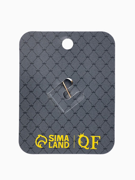 Брошь "Воробьи на ветке лимона", цветная в золоте