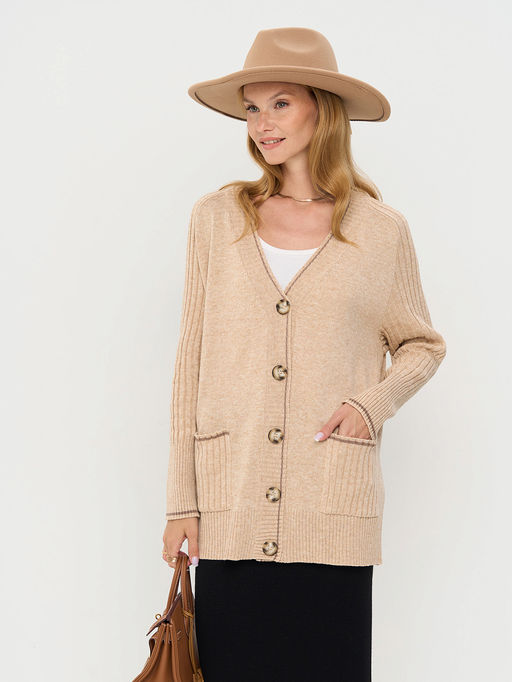 Кардиган Newvay 9252-91048 из вискозы и полиэстера фото 2