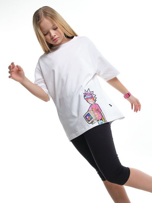 Футболка Rick and Morty 22-9001 белый - Mini maxi фото 4