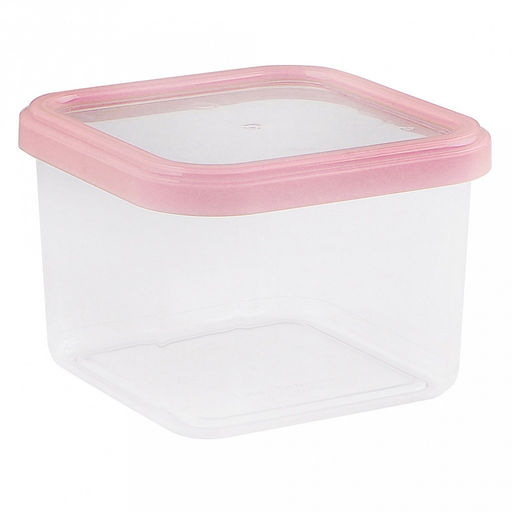 Банка для сыпучих продуктов пластмассовая Cubbo Light 0,6л, 11х11х8см (Россия) - Домашняя мода фото 2