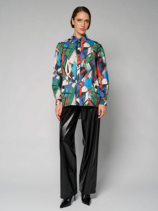 Блузка женская 12411-33051 multicolor - Eleganzza фото 6