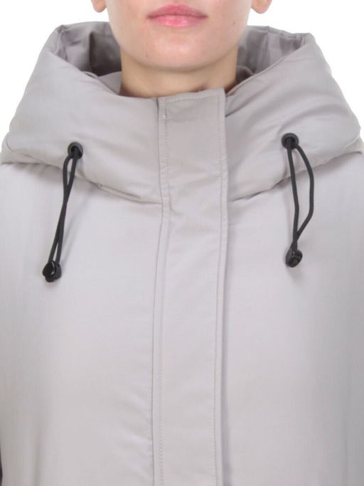 2233 BEIGE Пальто женское зимнее AKIDSEFRS (200 гр. холлофайбера) - Fashion фото 10