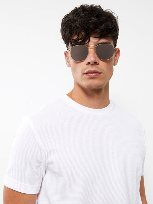 Bisiklet Yaka K?sa Kollu Erkek Ti??rt