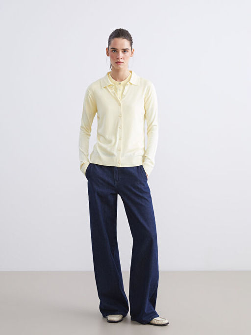 Polo Yaka Kad?n Triko H?rka