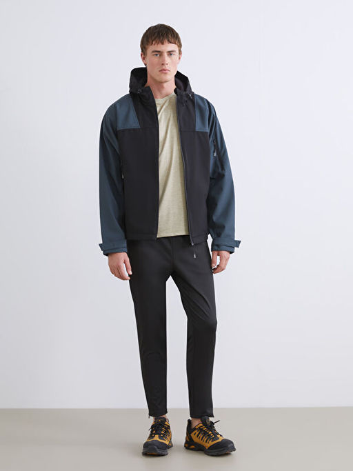 Kap??onlu Erkek Fermuarl? Sweatshirt